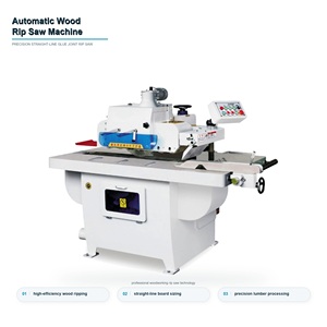 Scie à lame unique automatique pour la découpe longitudinale de précision des planches de bois - Product Image 1