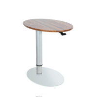 Bureau assis-debout pneumatique pour ordinateur, bureau réglable en hauteur pour salon et bar, table portable