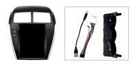 MEKEDE voiture 9.7 pouces Android écran tactile gps navigation car-play auto 8core WiFi pour Mitsubishi ASX 2010-2014