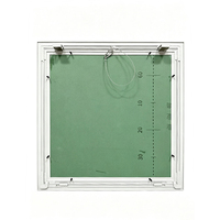 Plaque d'accès carrée en aluminium de style victorien moderne pour plafond en cloison sèche, porte d'inspection pour systèmes de ventilation CVC