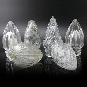 Linlang Shanghai, venta al por mayor, chimenea <span class=keywords><strong>de</strong></span> vidrio transparente, piezas <span class=keywords><strong>de</strong></span> lámpara <span class=keywords><strong>de</strong></span> aceite <span class=keywords><strong>de</strong></span> repuesto <span class=keywords><strong>de</strong></span> tamaño medio, forma alta para uso <span class=keywords><strong>de</strong></span> cera - Product Image 3