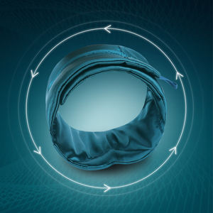 לוגו מותאם אישית סופר רך & נוח משי 100% הפסקת מסכת עיניים שינה עבור נסיעות מטוס nap - Product Image 4