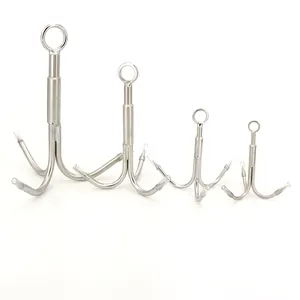 High Quality Stainless 3/4-claw hook for Camping And Hiking Grappling Hook