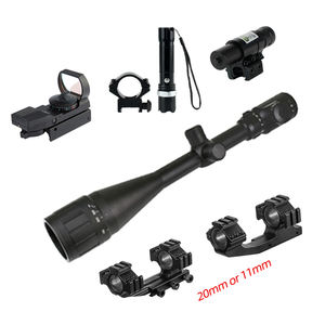 सस्ते थोक 6-24x50 रेंजफाइंडर स्कोप विथ डॉट ग्रीन लेजर होलोग्राफिक 4 रेटिकल दृष्टि स्कोप - Product Image 2