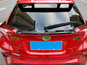 Aileron arrière pour Toyota CHR 2017 2018 2019 2020, kit carrosserie, plastique ABS, aileron de toit arrière, spoiler de toit arrière, accessoires de voiture - Product Image 4