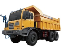 Camion benne minier XG105-1 de 70 tonnes de charge utile, camion de transport lourd 6x4 tout-terrain pour mine en terrasse ouverte