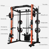 Appareil d'entraînement de musculation à domicile avec cage à squat multifonction, équipement de musculation, Smith Machine