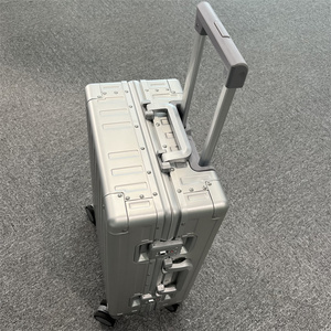 <span class=keywords><strong>Valigia</strong></span> Trolley da Viaggio <span class=keywords><strong>Grande</strong></span> in Alluminio con Serratura a Combinazione TSA, Bagaglio a Mano 20\" 26\" 29\", Borse Trolley per Affari - Product Image 1