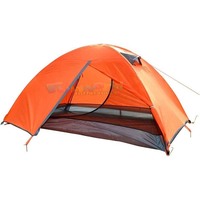 Tente de camping pour 2 à 4 personnes, imperméable, résistante au vent, double couche, pour le camping en famille