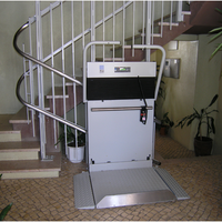 Plateforme élévatrice pour escaliers silencieuse et pliable, 8 m, 225 kg