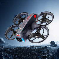 Drone RC WiFi FPV AE21 720P avec Flip 360°, Vol Stationnaire à Flux Optique, Style NEO 2 Entièrement Fermé, Cadeau Sûr pour Enfants, Utilisation Intérieure/Extérieure