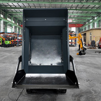 Promotion : Mini-dumper sur chenilles CE Loncin à moteur essence, avec benne basculante hydraulique, pour travaux de jardinage et de construction