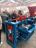 Machine à fabriquer des briques à faible investissement et à fort rendement, machine à blocs creux pour petites entreprises