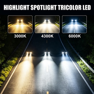Xenplus Nuovo GM01 Faro LED ad Alta Potenza 200W con Controllo APP, 60000LM, Luce Griglia a 3 Colori, Impermeabile IP68 per Auto e Moto - Product Image 3