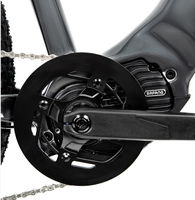 Vélo électrique CYCTRAC EM5 Gen2 en alliage d'aluminium avec frein à disque, moteur central à huit axes M560, assistance électrique au lithium