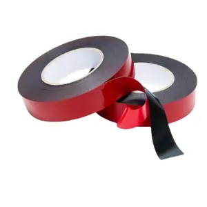 Waterproof Double Sided Foam Mounting Tape Supplier Strong Adhesion Acrylic Pe Foam Strong Viscosity Strips Transparent Tape