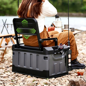Boîte de rangement fiable en PP pour chaise pliante d'extérieur, accessoires de pêche et de voiture - Product Image 1