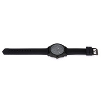 Montre-bracelet sport Seiko originale moderne personnalisée en métal avec bracelet en cuir PU noir, mouvement à quartz, alliage classique, cristal, étanche