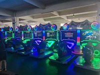 Promotion : Machine de jeu d'arcade simulateur de conduite et de tir, écran LCD 52 pouces, lecteur de carte intelligente, à monnayeur, 1-2 joueurs, usage domestique