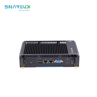 Mini PC industriel embarqué sans ventilateur X86, carte mère unique, processeur Intel Core i3 i5 i7 J4125, ordinateur compact et fin 4K, disponible en stock