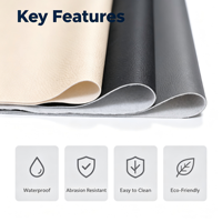 Matériau en cuir artificiel PVC pour meubles de maison, canapé, chaise et décoration intérieure