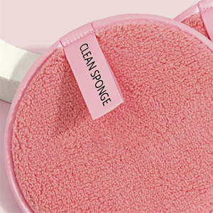 Éponges nettoyantes pour le maquillage en microfibre écologiques, carrées, réutilisables, lavables, confortables, pour le visage et le corps, colorées - Product Image 4