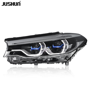 Conjunto de Faros Delanteros LED Matrix Modificados para Serie 5 G30 2018-2020, Luz Diurna, Direccional, JUSHUN - Product Image 4
