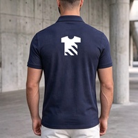 Polo ajusté de qualité supérieure pour homme, manches courtes, coton et élasthanne, vêtements de sport, de fitness et de golf, vente en gros