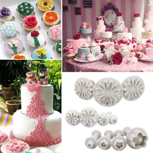 Bộ của 33 pit tông fondant cắt bánh công cụ bánh cookie Biscuit bakeware phụ kiện Khuôn thủ công 3D Sugarcraft bánh trang trí công cụ - Product Image 6