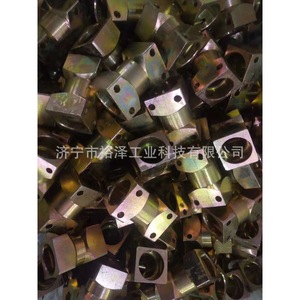 Kj2-51 Straight Through <b>Adapter</b> Zinc Alloy <b>Plug</b> In Connector For Mining Hydraulic Hose - Product Image 1