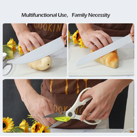 Ensemble de 19 ustensiles de cuisine en silicone antiadhésif en stock d'usine ensemble de spatules en silicone pour la cuisine à domicile