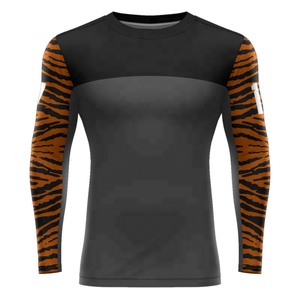 BETHERIVAL Wholesale Youth Sublimation Custom <b>Compression</b> <b>Shirt</b> - Product Image 3