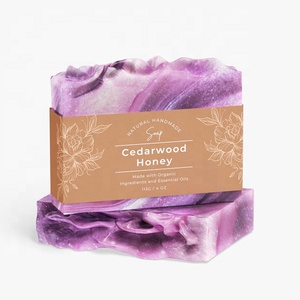 Nhãn Dán Nhãn Mỹ Phẩm Dầu Gội Sữa Tắm Tùy Chỉnh Giấy Bìa Tái Chế Giấy Kraft Nhãn Bọc Xà Phòng In - Product Image 5