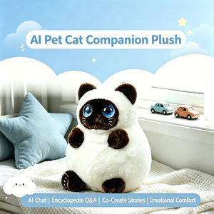 Gato de Peluche con IA, Compañero de Aprendizaje, Pequeño Maestro en Casa, Juguete de Peluche con Enciclopedia para Niños, Regalos - Product Image 3