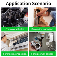 Endoscope vidéo industriel portable pour inspection de canalisations, 7,9 mm SL 1m, étanche, 2K WIFI sans fil, 1440P, mini caméra d'inspection