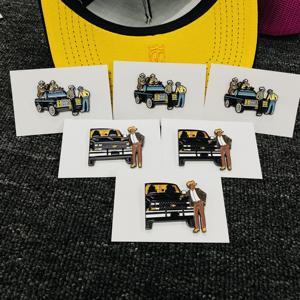 Pin Personalizado con Diseño de Sombrero Mexicano, Placa de Matrícula de Estados Unidos, Placa de Matrícula de California, Pin Metálico con Diseño de Placa de Matrícula - Product Image 5