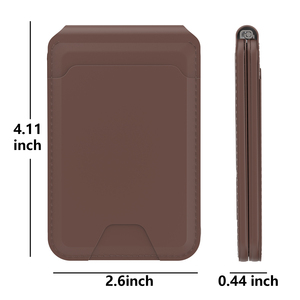 Localizador de etiquetas de aire de cuero MFi, buscador de teléfono magnético, soporte de billetera, navegación GPS, Find My Card Tracker para iPhone de plástico - Product Image 6