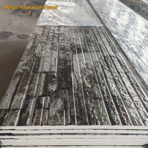 Revestimiento de Metal decorativo térmico de 16MM de espesor, Panel sándwich de Pu, tablero tallado de Metal <span class=keywords><strong>para</strong></span> pared Interior y techo - Product Image 3