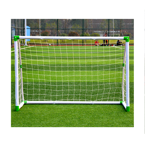 Porterías de Fútbol Profesionales Tricolor de Mini Aluminio y PVC para Niños, Portátiles, de Acero para Adolescentes - Product Image 1
