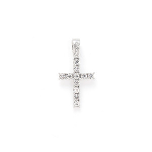 Classic Simple Cross Pendant, Zircon Light Luxury Fashion Cross Necklace, Necklace Men's and Women's Jewelry - Product Image 5