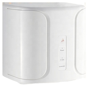 Secador <span class=keywords><strong>de</strong></span> manos automático montado en la pared <span class=keywords><strong>de</strong></span> plástico ABS <span class=keywords><strong>de</strong></span> fábrica, secador <span class=keywords><strong>de</strong></span> chorro <span class=keywords><strong>de</strong></span> alta velocidad para baño, hoteles, fuente <span class=keywords><strong>de</strong></span> energía eléctrica doméstica - Product Image 1