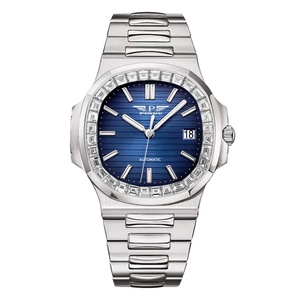 Reloj Mecánico Manual de Acero Inoxidable PINDU 2025, Resistente al Agua 5BAR, Esfera de 40-44 mm, Ligero, de Lujo, para Hombre, con Calendario - Product Image 5
