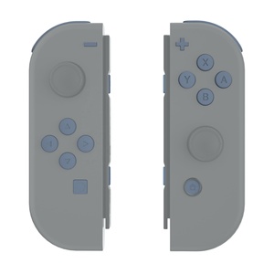 EXtremeRate Nouveautés Offre Spéciale Kits de Boutons Gris Ardoise Mat UV 21-en-1 pour Manettes Nintendo Switch Modifiées et OLED - Product Image 4