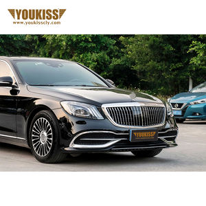 ชุดตัวถังเต็มรูปแบบสำหรับ <span class=keywords><strong>Mercedes</strong></span> <span class=keywords><strong>Benz</strong></span> S Class <span class=keywords><strong>W</strong></span> <span class=keywords><strong>221</strong></span> 2008-2013อัพเกรด MBH รุ่น2018-2020พร้อมฝากระโปรงกันชนหน้า - Product Image 3