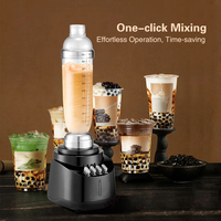 Grosir Online komersial 1000ml pengocok susu Mixer es 220v mesin pemasok Cina