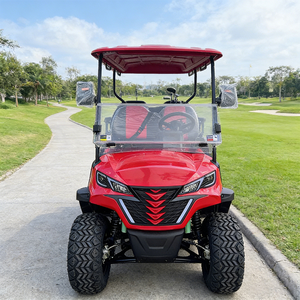 Voiturette de golf compacte WOLAN Source Plant Support personnalisable au lithium 4 places pour accès en villas et jardins à allées étroites - Product Image 2