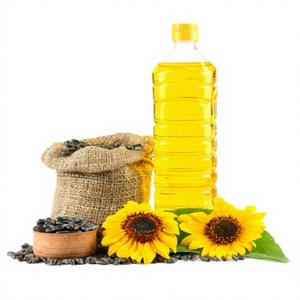 Huile de cuisson de tournesol biologique raffinée à 100% de haute qualité emballée en vrac - Product Image 1