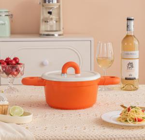 Nuovissimo set <span class=keywords><strong>di</strong></span> pentole a induzione rosa in padella antiaderente Non tossico <span class=keywords><strong>padelle</strong></span> in ceramica/PTFE - Product Image 2