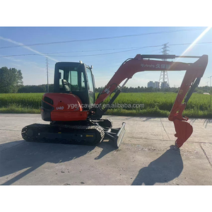 Nouvelle / Occasion Mini-pelle sur chenilles Kubota U40 4 tonnes, d'origine Kubota U40, faible nombre d'heures de travail, pièces détachées et accessoires globaux - Product Image 4