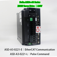 Servomoteur à impulsions EtherCAT Delta ASD-A3-0221-E/ASD-A3-0221-L 200W AC 220V, contrôleur de servomoteur haute précision pour assemblage CNC